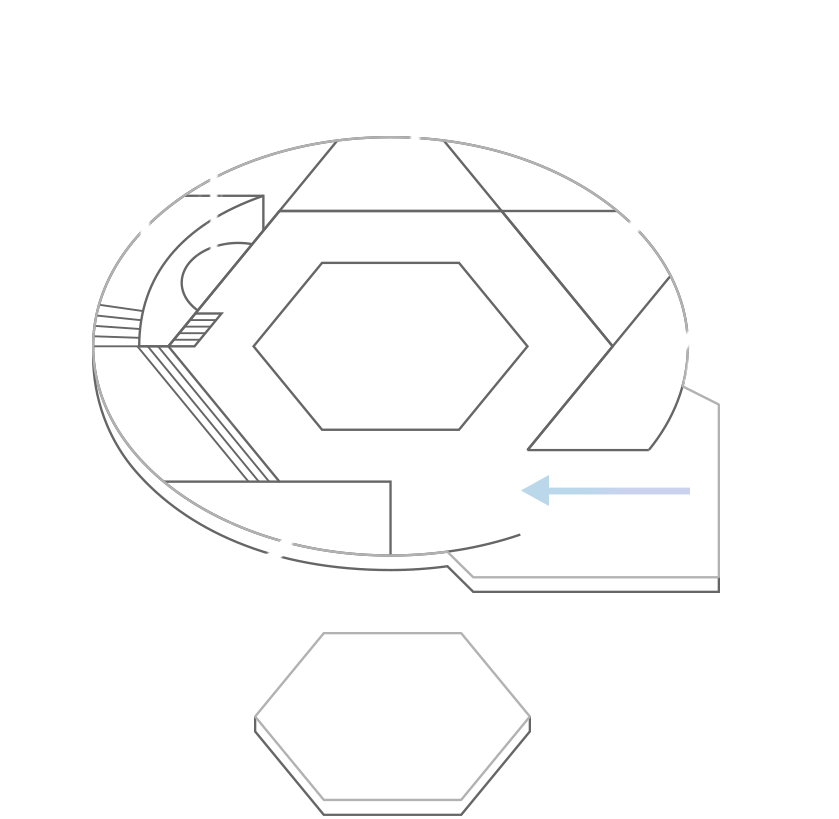 メタバース空間のマップ画像